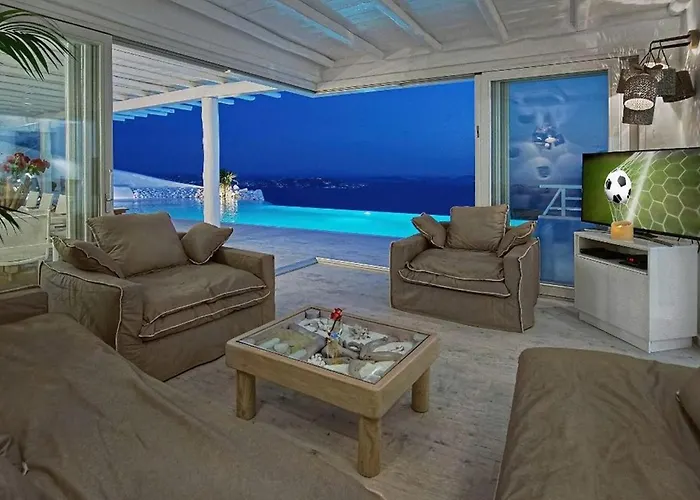 Luxury Mykonos Mykonos Luxurious Private Pool Kastro Villa Fanari (Mykonos)